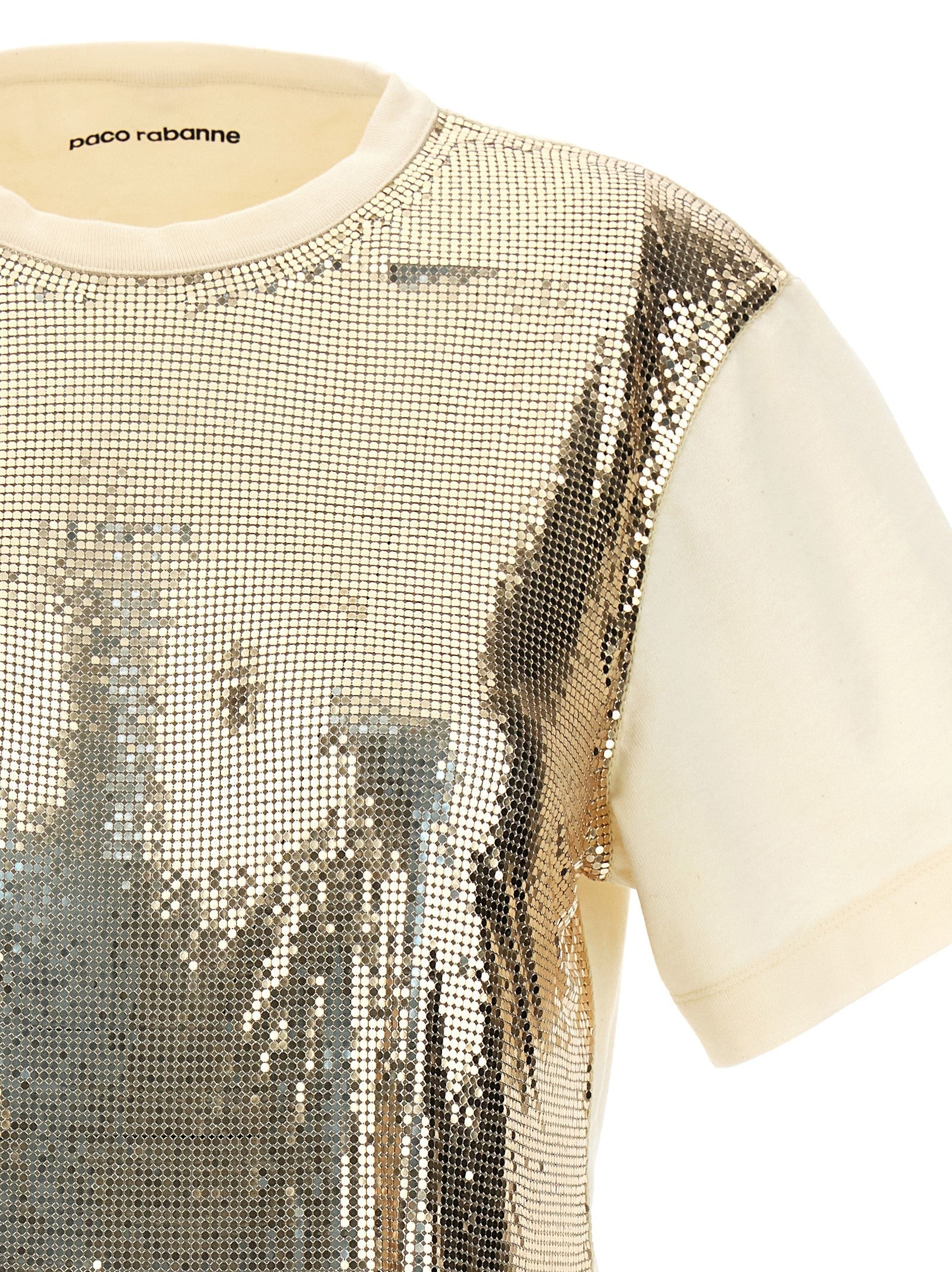 PACO RABANNE - PACO RABANNE - Metal sequin top - Women’s Tops