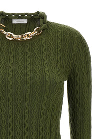 PACO RABANNE - PACO RABANNE - Necklace sweater - Women’s Knitwear