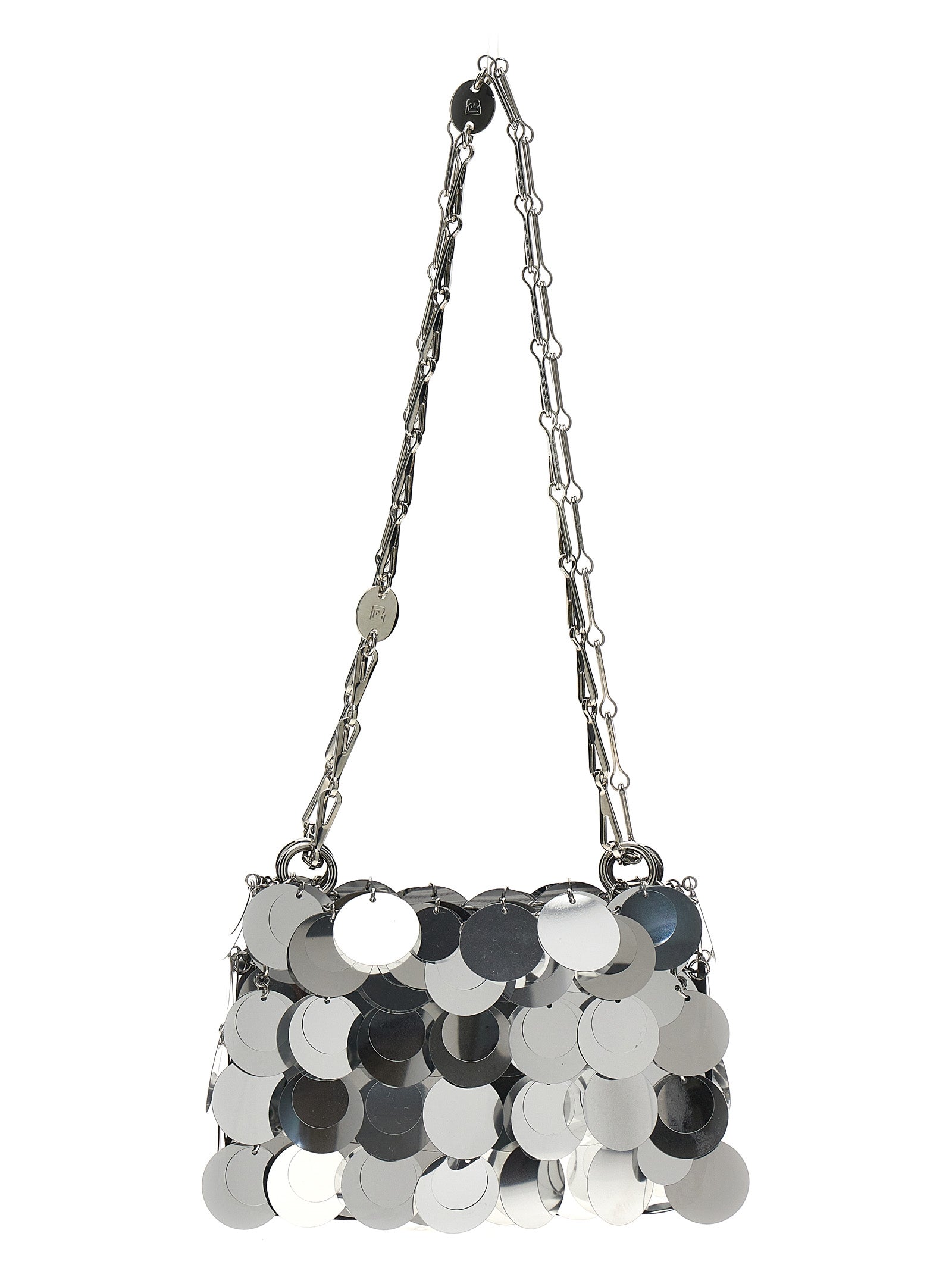 PACO RABANNE - PACO RABANNE - ’Sparkle Discs Nano’ shoulder bag - Women’s Bags