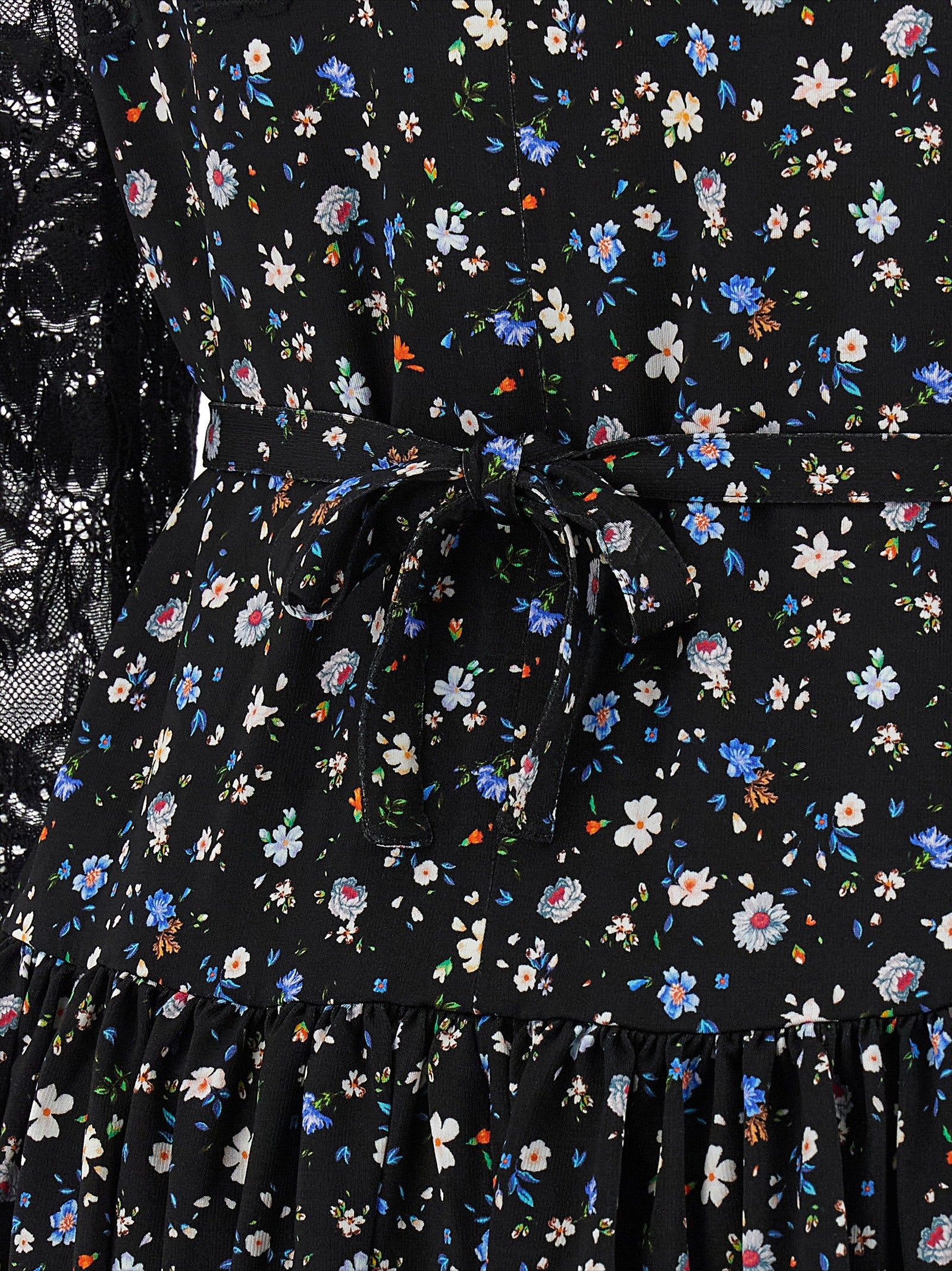 PACO RABANNE - PACO RABANNE - Floral lace dress - Women’s Clothing