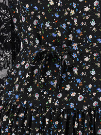 PACO RABANNE - PACO RABANNE - Floral lace dress - Women’s Clothing