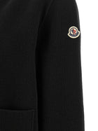 Moncler Padded Back Cardigan Black