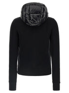 Moncler Grenoble Padded Cardigan Black