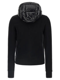 Moncler Grenoble Padded Cardigan Black