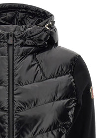 Moncler Grenoble Padded Cardigan Black