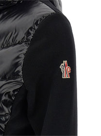Moncler Grenoble Padded Cardigan Black