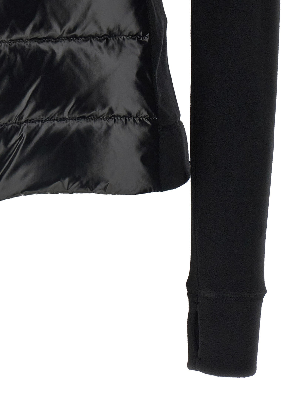 Moncler Grenoble Padded Cardigan Black