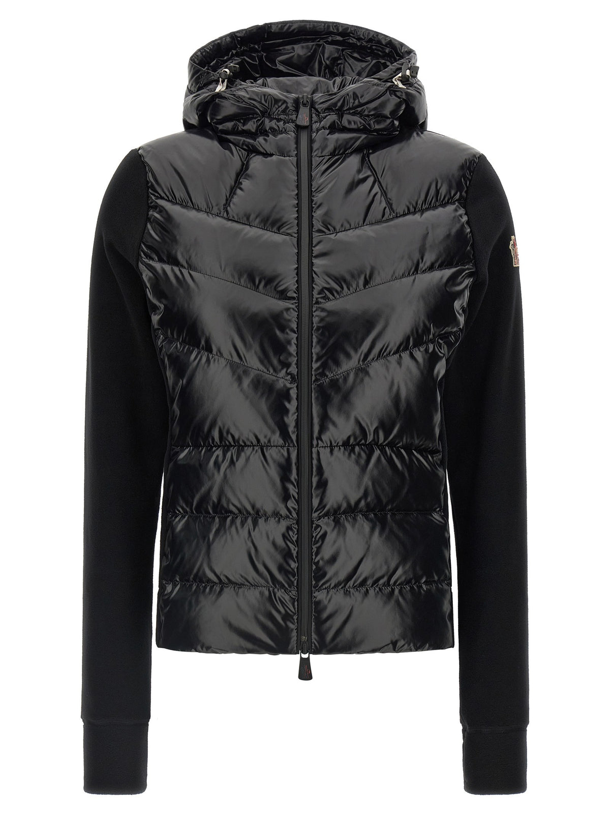Moncler Grenoble Padded Cardigan Black