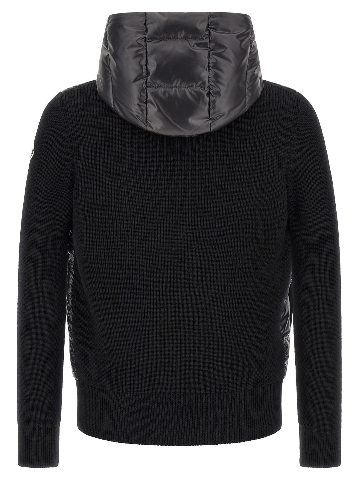 Moncler Padded Cardigan Black
