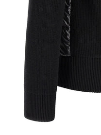 Moncler Padded Cardigan Black