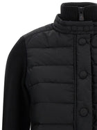 Moncler Grenoble Padded Cardigan Black