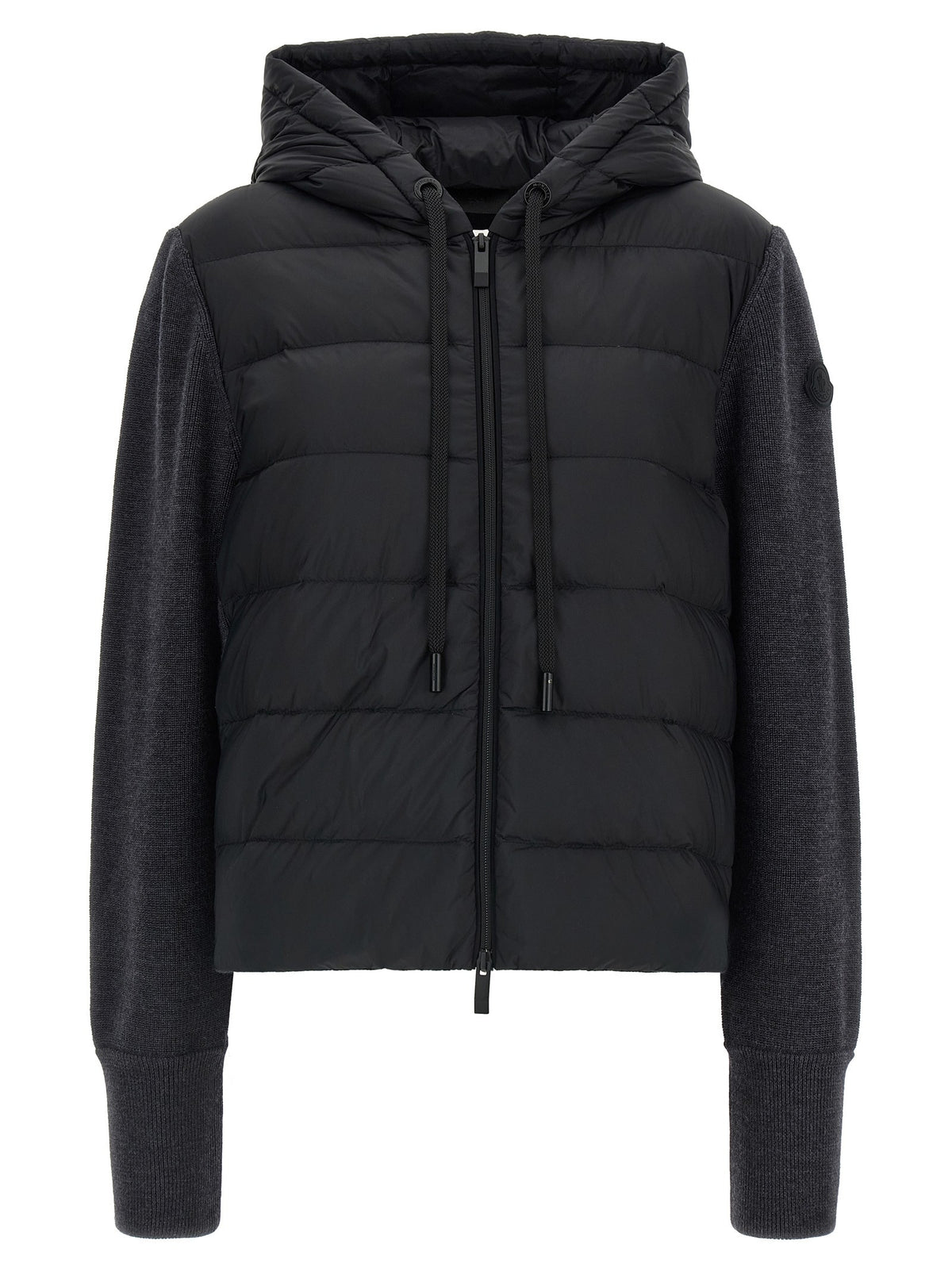 Moncler Padded Cardigan Grey