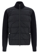 Herno Padded Cardigan Blue