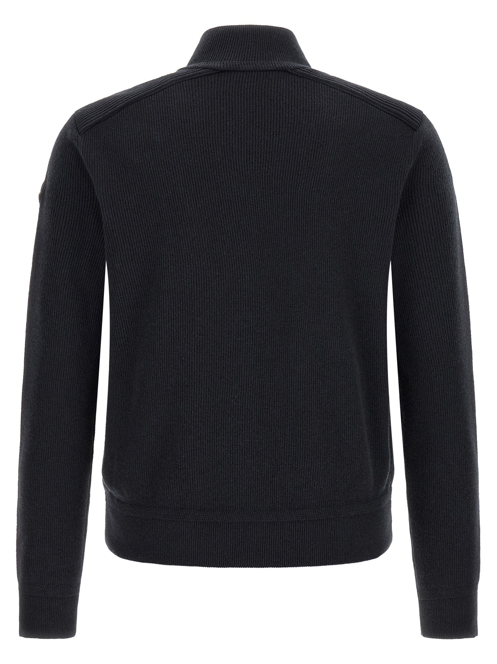 Moncler Padded Cardigan Blue