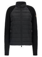 Moncler Grenoble Padded Cardigan Black