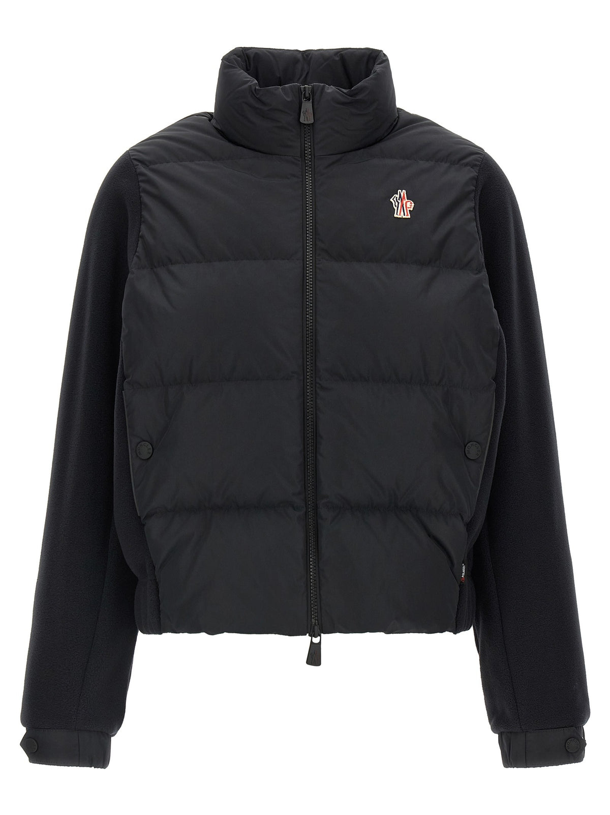 Moncler Grenoble Padded Cardigan Black