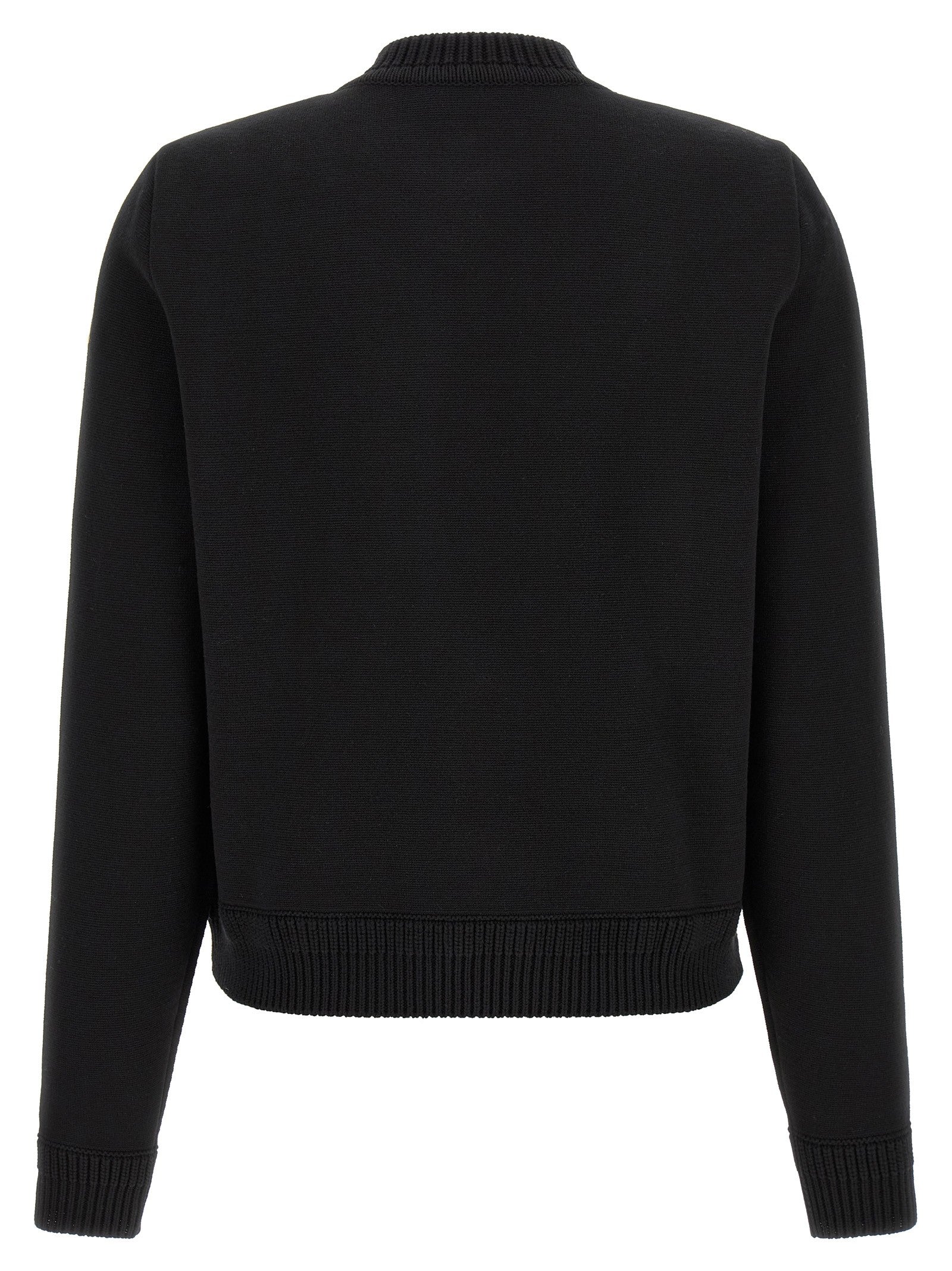 Moncler Padded Cardigan Black