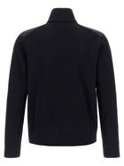 Moncler Padded Cardigan Blue