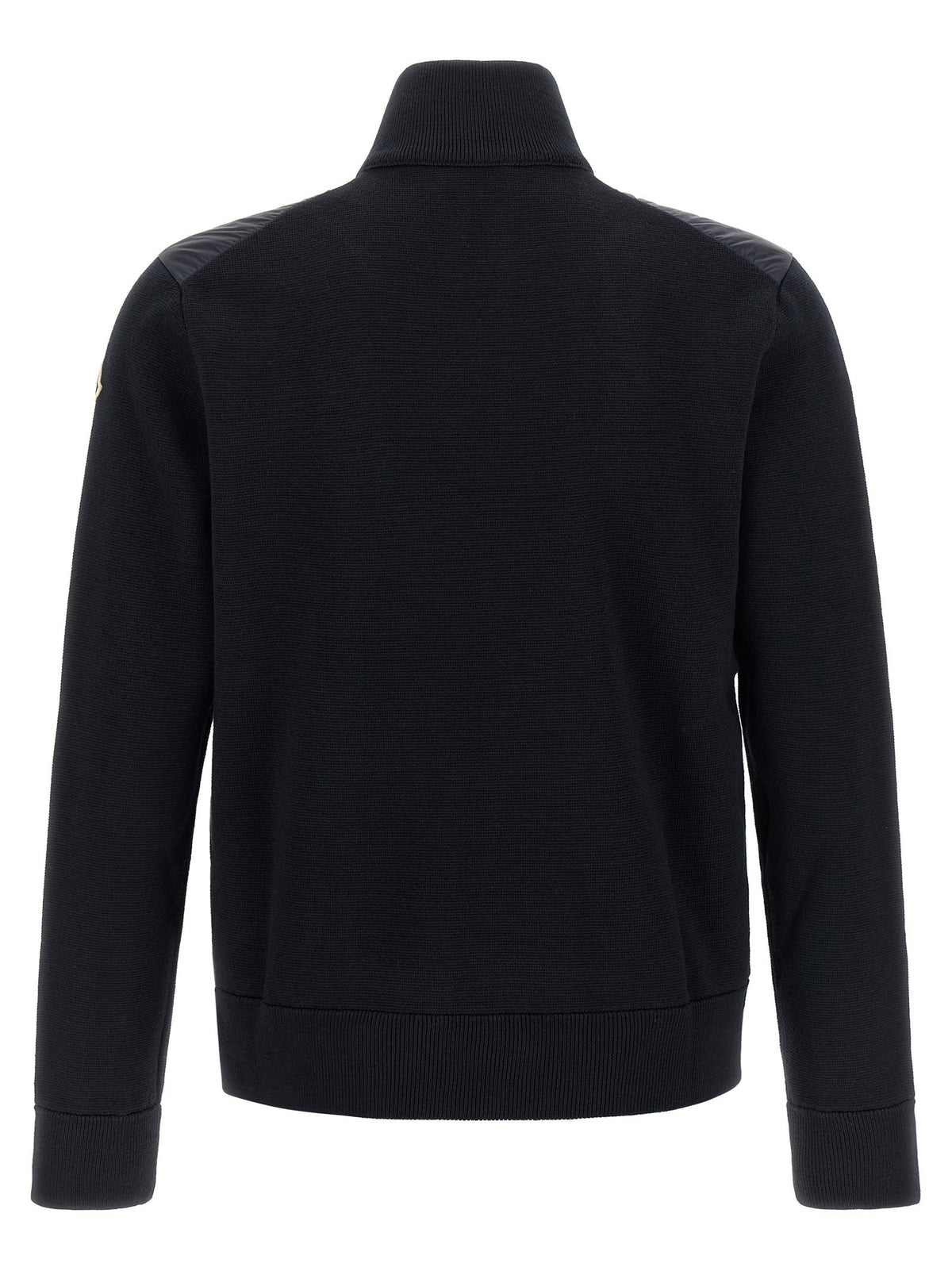 Moncler Padded Cardigan Blue