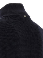Herno Padded Cardigan Blue, view 4
