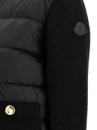 Moncler Padded Cardigan Black