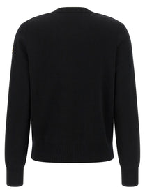 Moncler Padded Cardigan Black