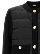 Moncler Padded Cardigan Black