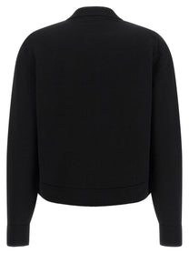 Moncler Padded Cardigan Black