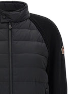 Moncler Grenoble Padded Cardigan Black, view 3