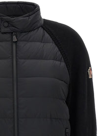 Moncler Grenoble Padded Cardigan Black, view 3
