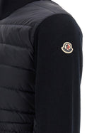 Moncler Padded Cardigan Blue
