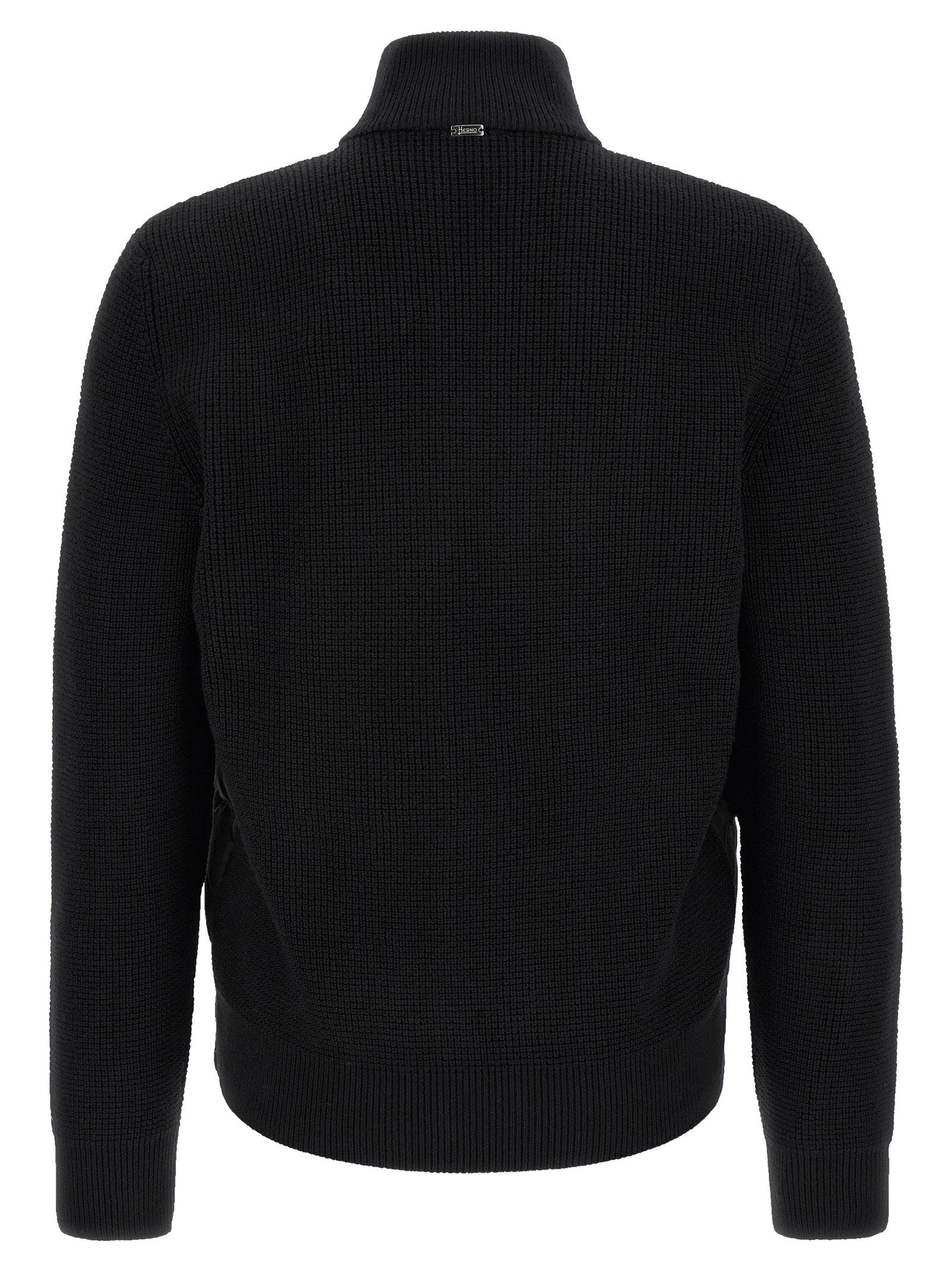 Herno Padded Cardigan Black