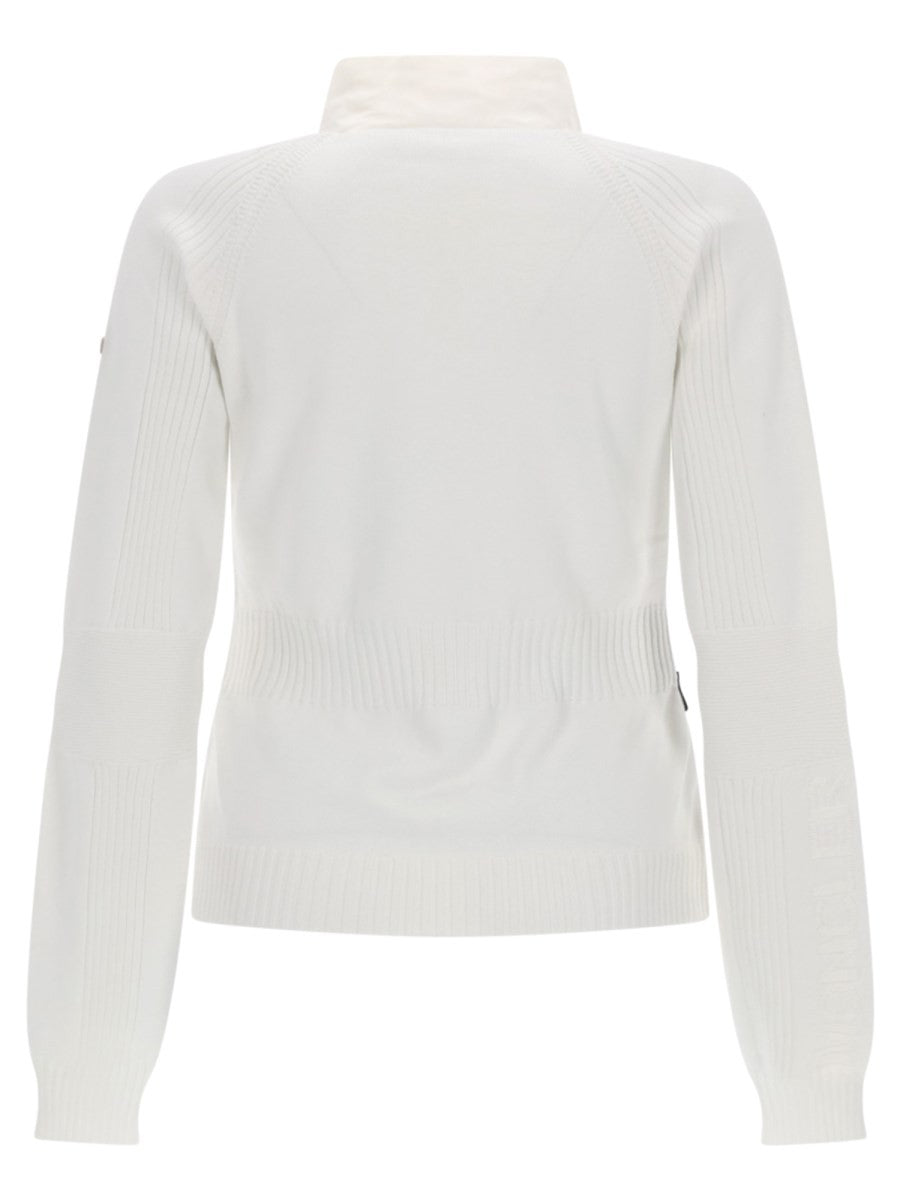 Moncler Grenoble Women's Padded Cardigan White