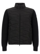 Moncler Padded Cardigan Black