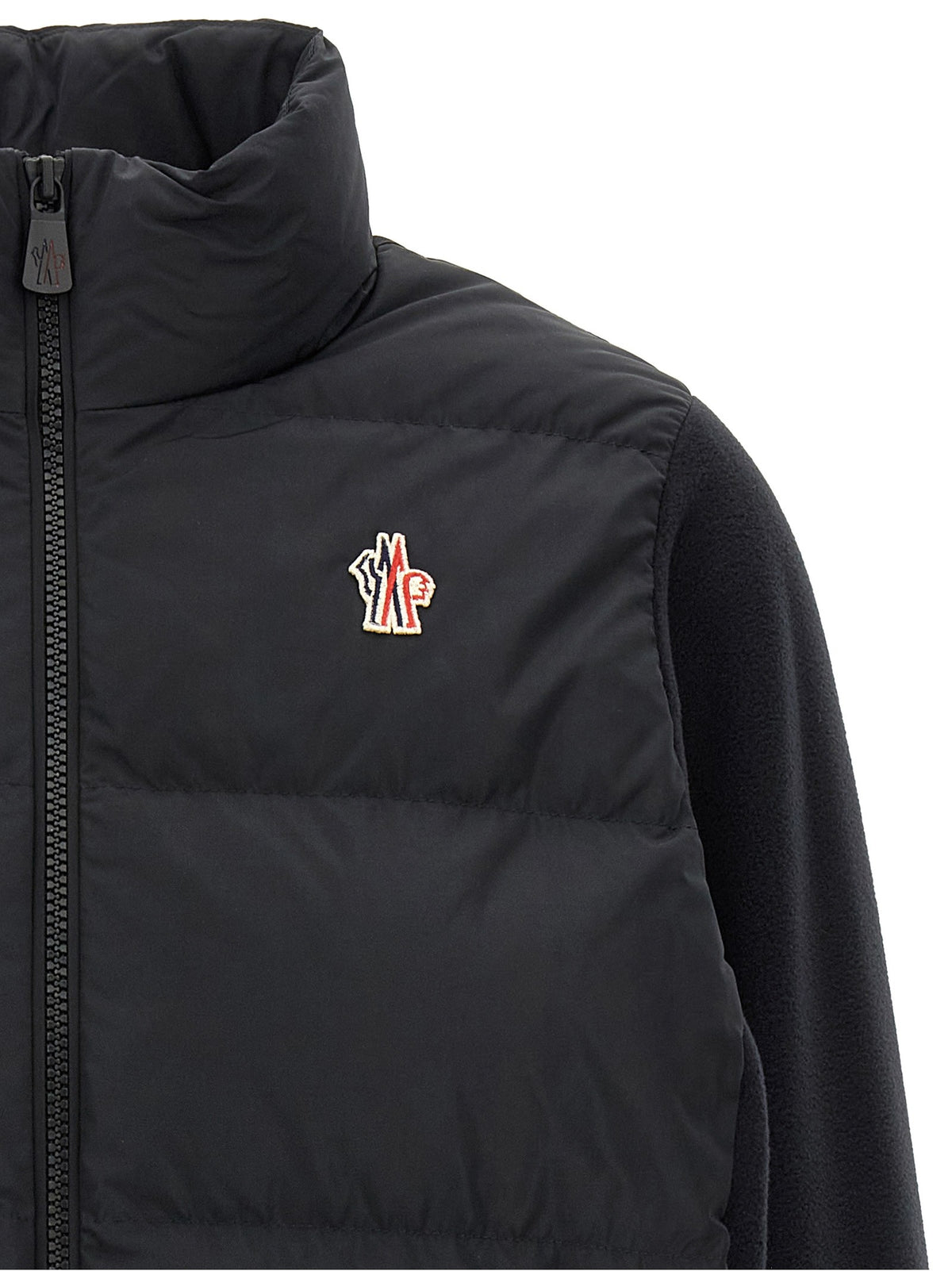 Moncler Grenoble Padded Cardigan Black, view 3