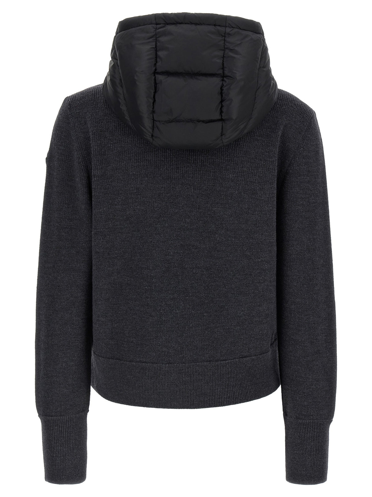 Moncler Padded Cardigan Grey