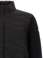 Moncler Padded Cardigan Black, view 3