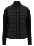 Moncler Grenoble Padded Cardigan Black