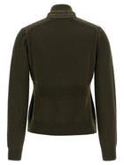 Moncler Grenoble Padded Cardigan Green