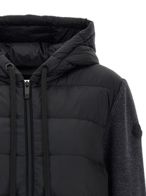 Moncler Padded Cardigan Grey