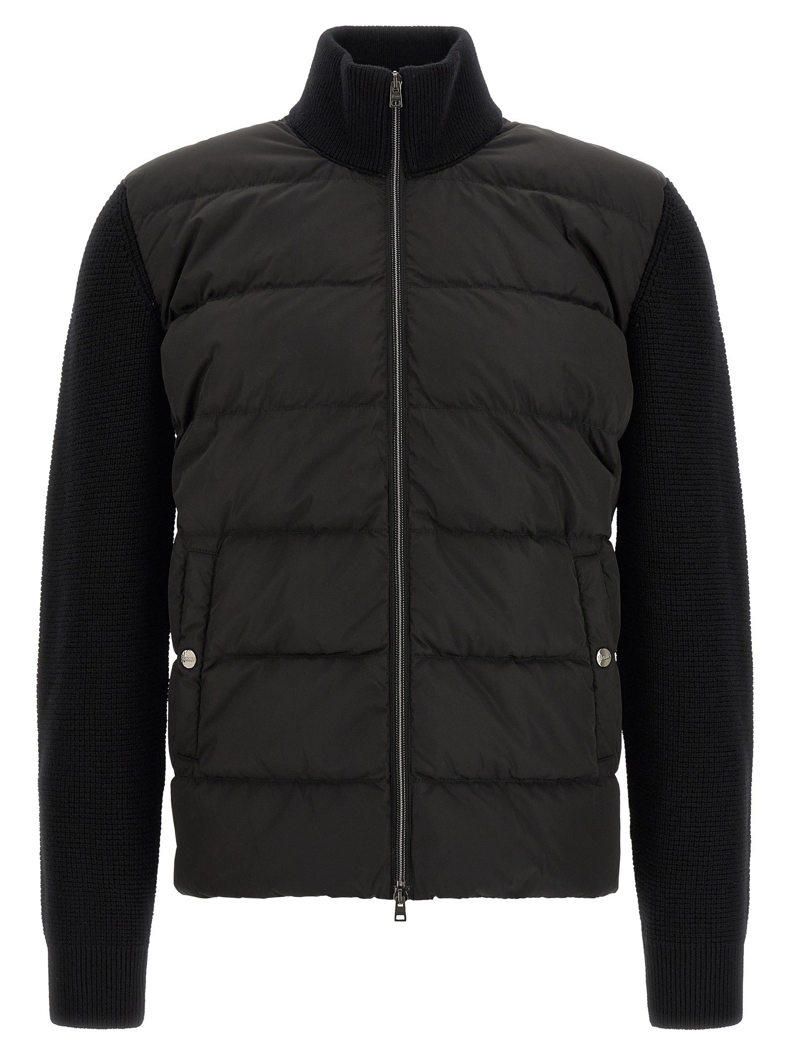 Herno Padded Cardigan Black