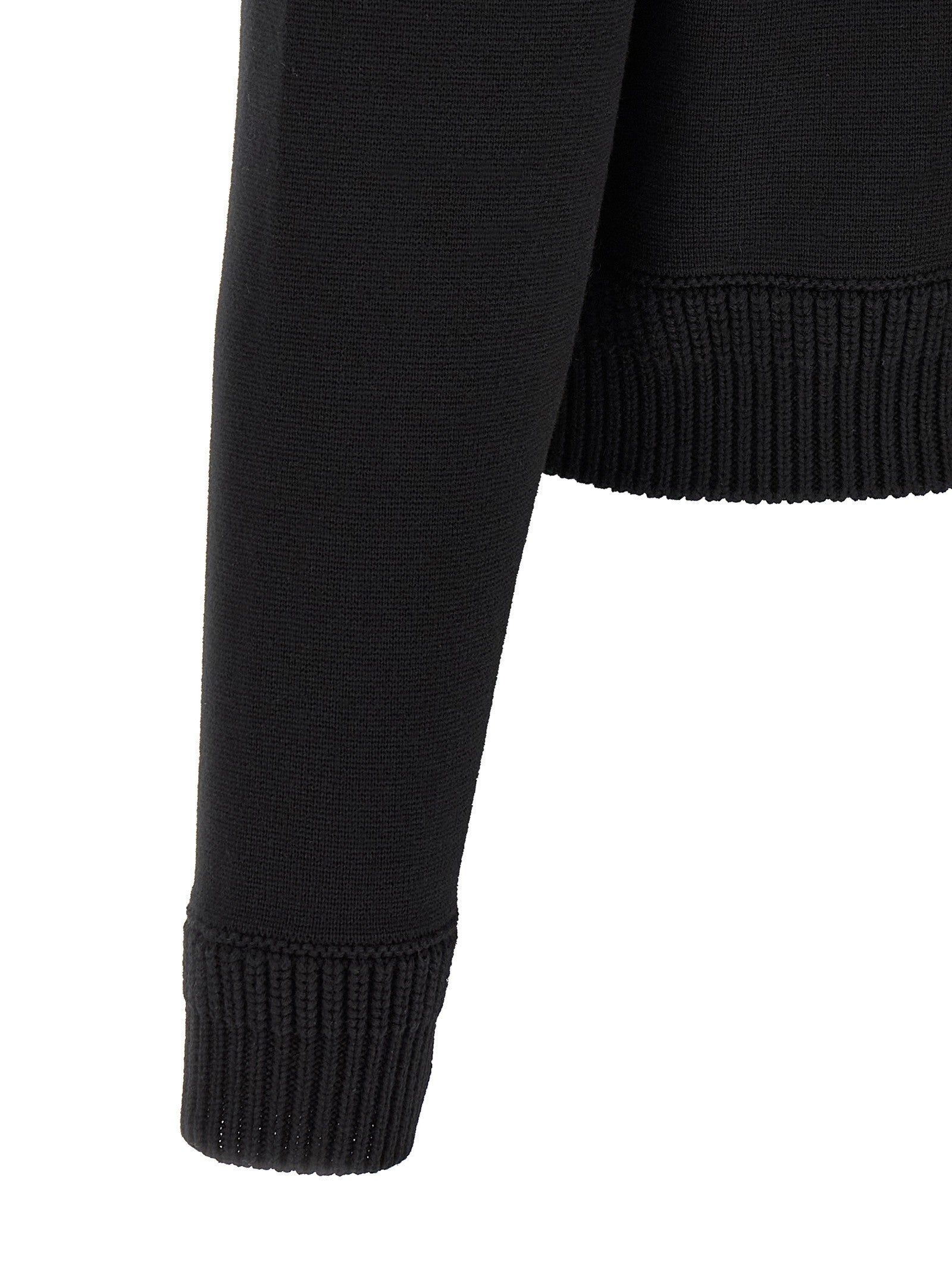 Moncler Padded Cardigan Black