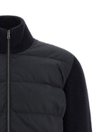 Herno Padded Cardigan Blue, view 3