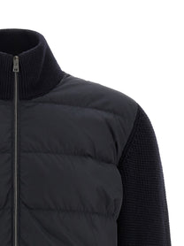 Herno Padded Cardigan Blue