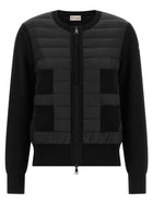 Moncler Padded Cardigan Black