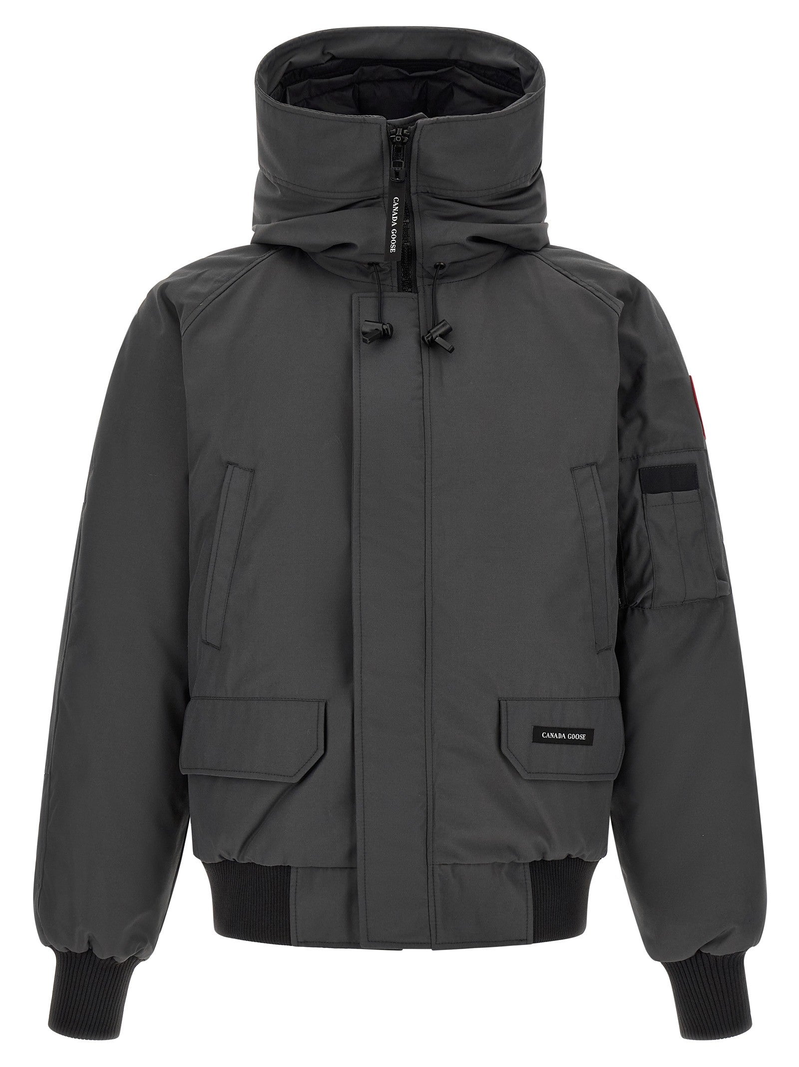 Canada Goose Padded Chilliwack Bomber Jacket Grey