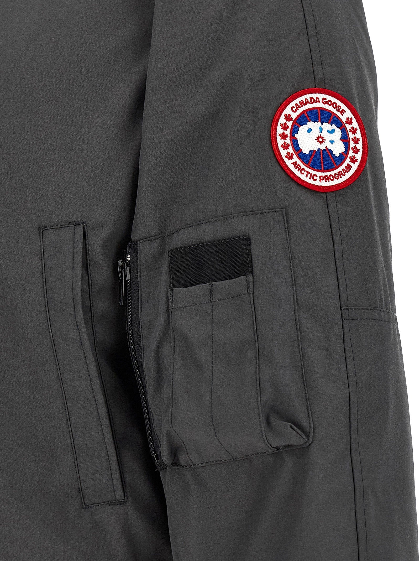Canada Goose Padded Chilliwack Bomber Jacket Grey