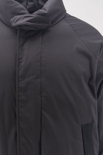 Laminar Men's Padded Cotton and Nylon Jacket Black