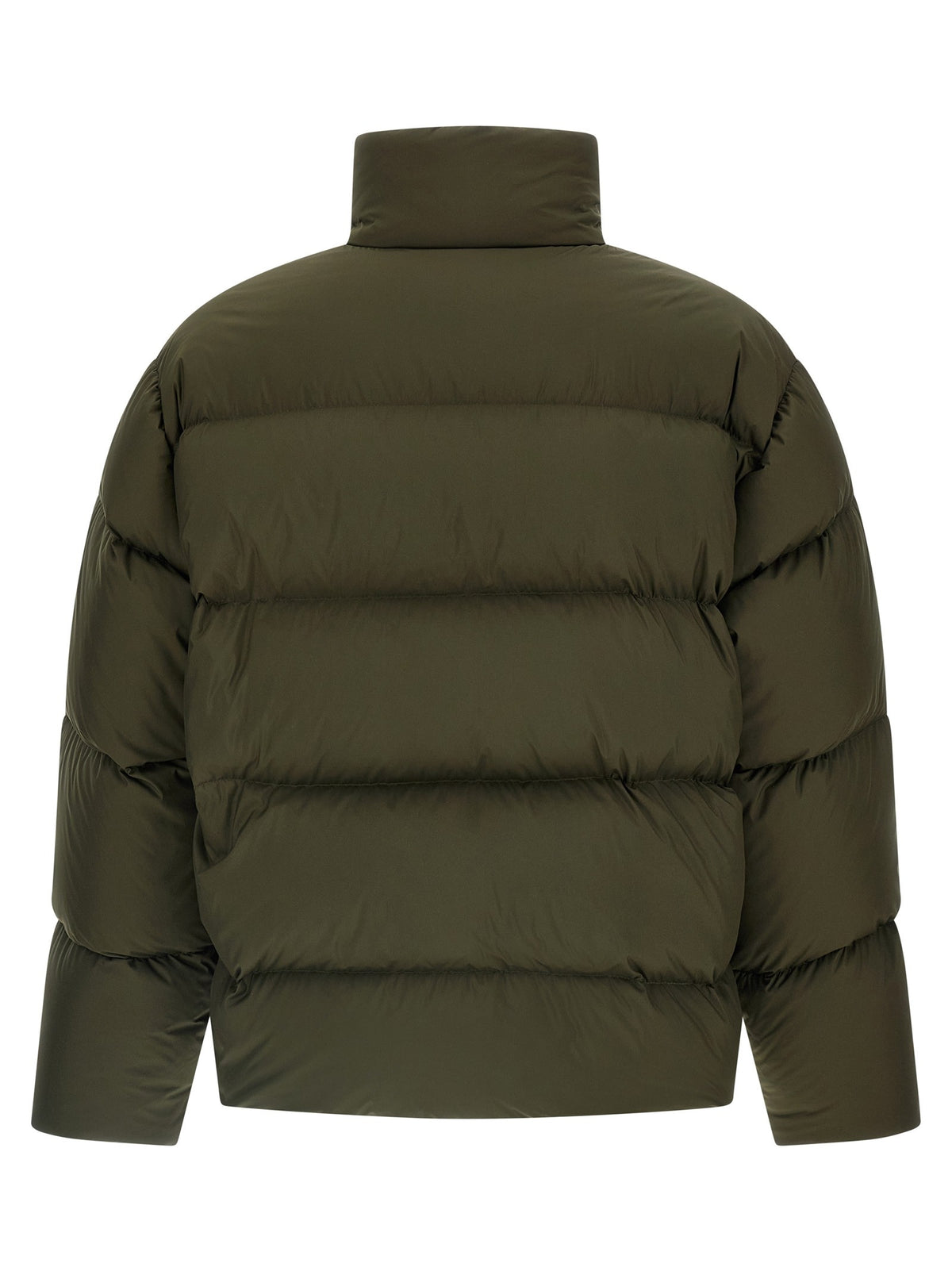 Saint Laurent Padded Down Jacket Green