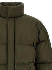 Saint Laurent Padded Down Jacket Green